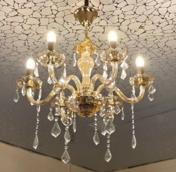 Royal Gold Crystal Chandelier